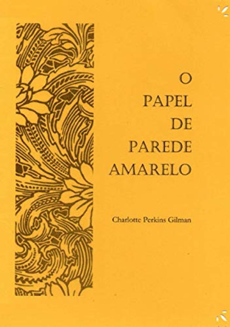 Book O papel de parede amarelo