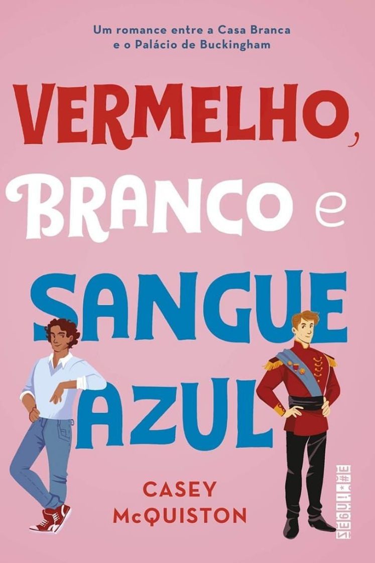 Book Vermelho,branco e sangue azul