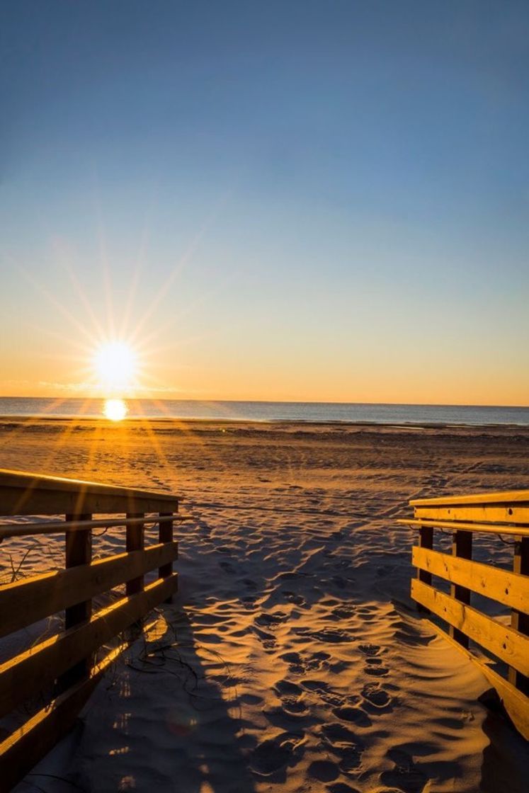 Moda Assistir o pôr do sol na praia acalma a alma✨