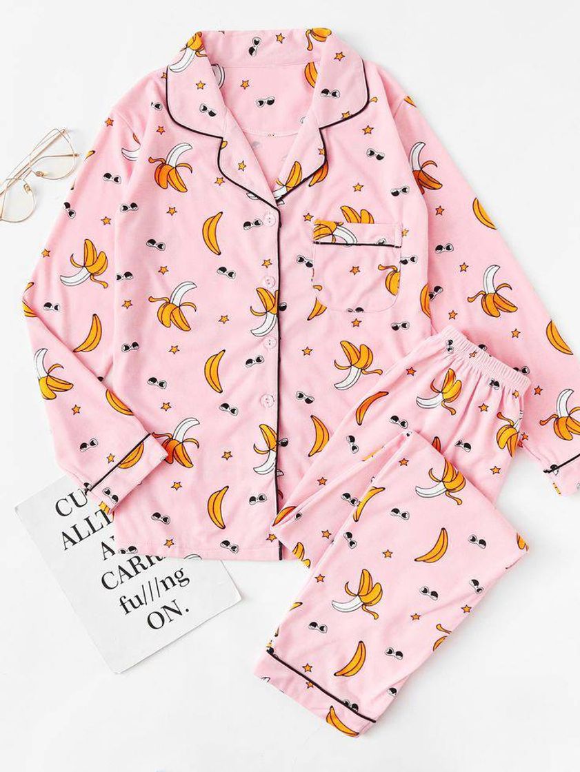 Moda Pijama de BANANA🍌