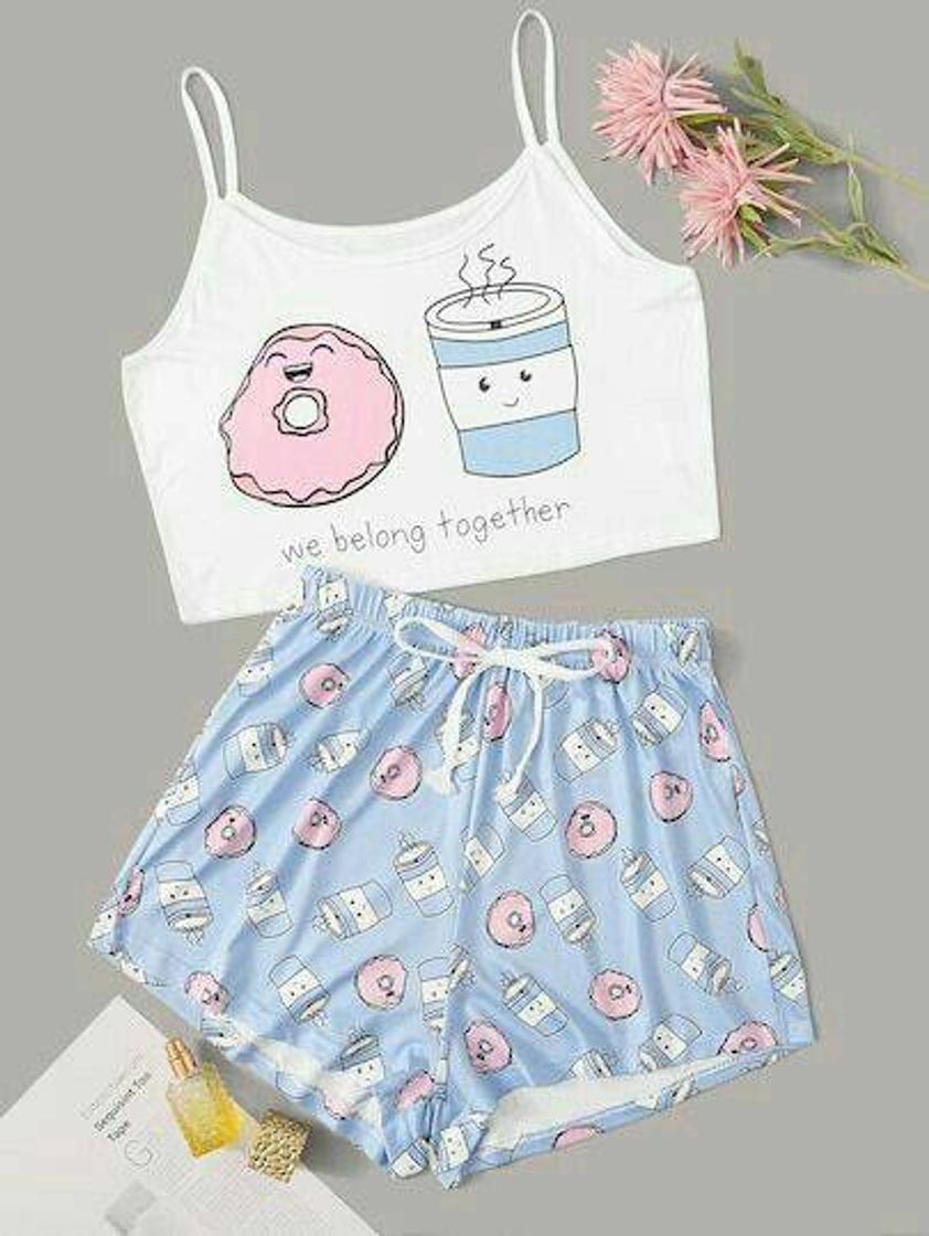 Moda Pijama de DONUTS e CAFÉ!🍩☕