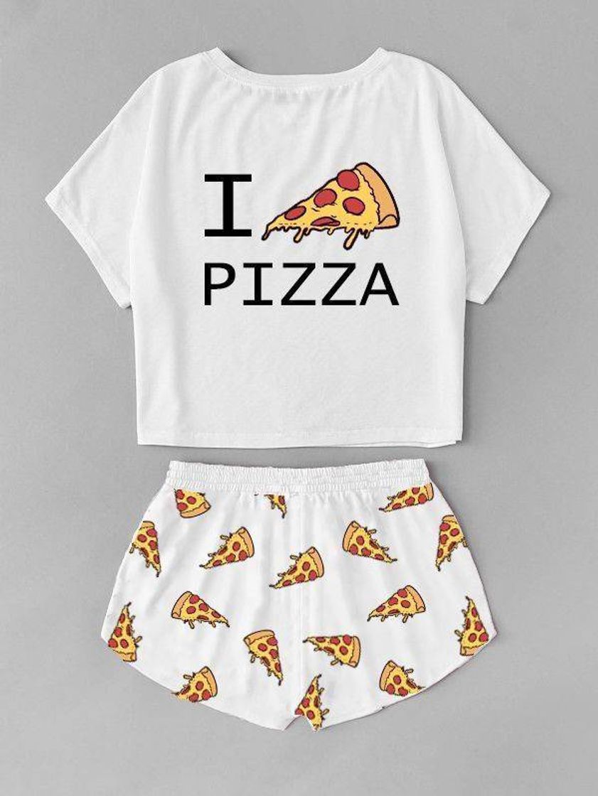 Moda Pijama de pizza!🍕