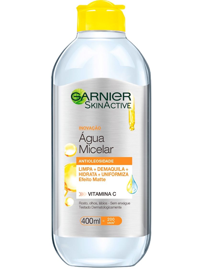 Fashion Água Micelar Garnier Skin Antioleosidade c/ vitamina C