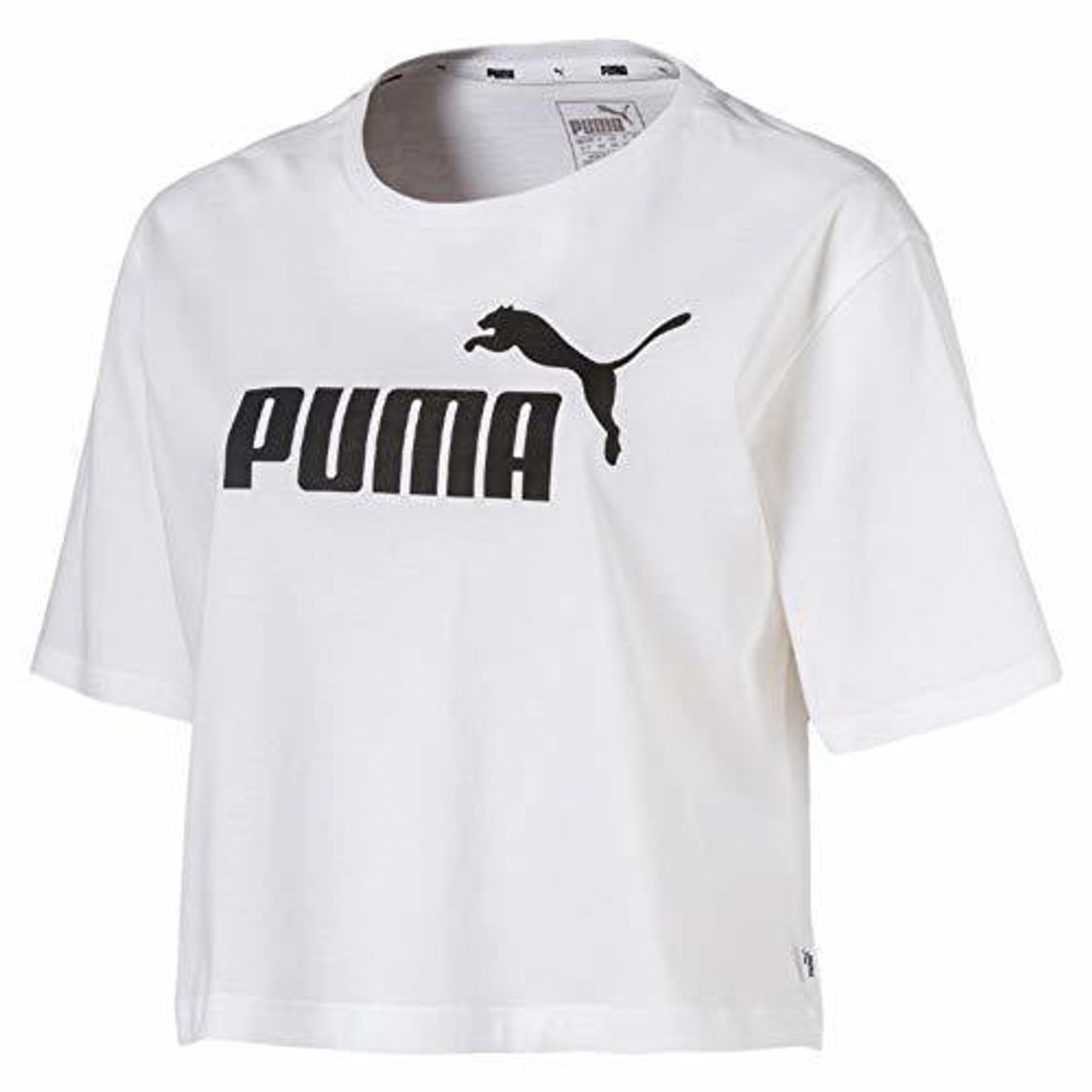 Fitness Puma ESS+ Cropped Logo T-Shirt