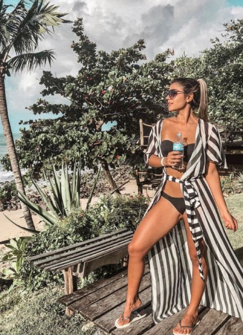 Fashion Saída de praia inspirações para você testar