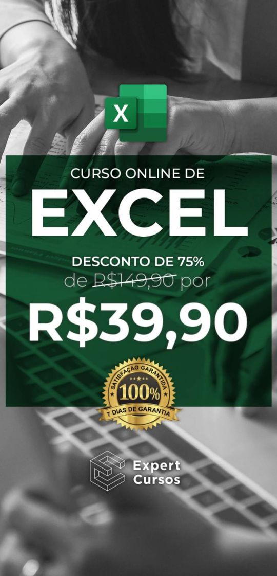 Fashion Curso Excel do básico ao avançado