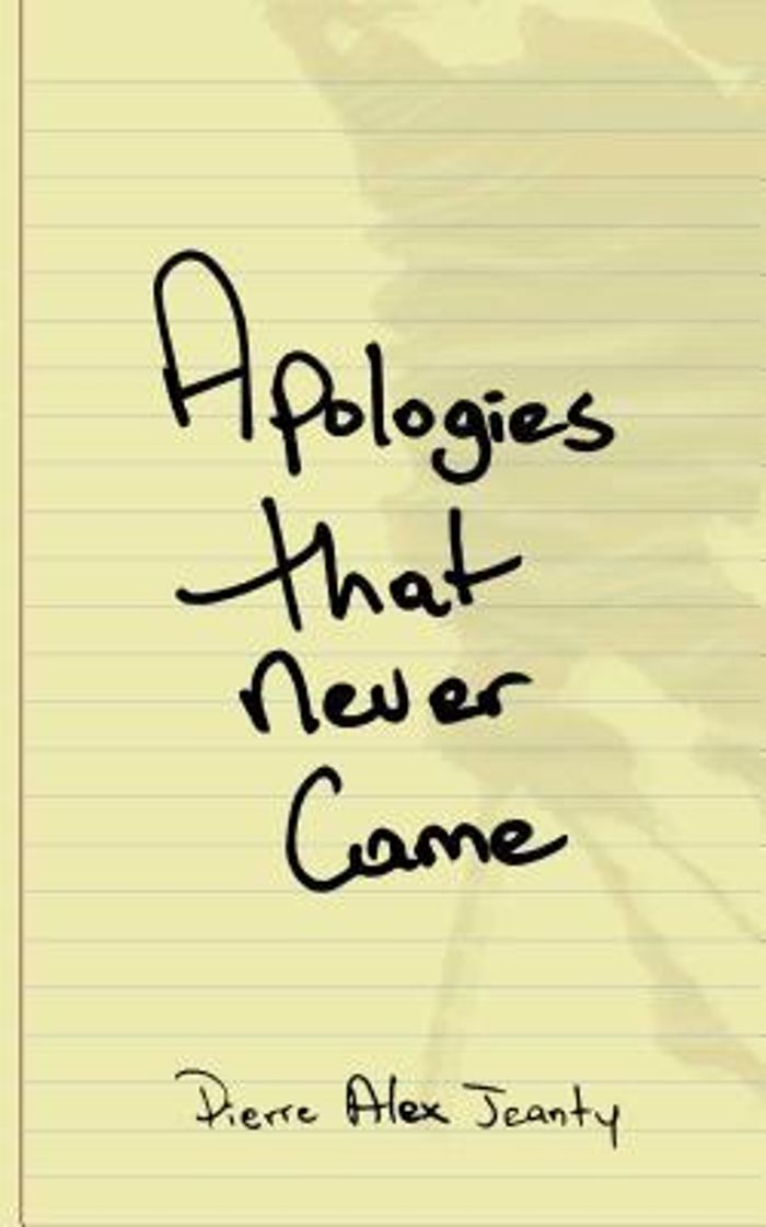 Book Apologies that never came | Pierre Alex Jeanty