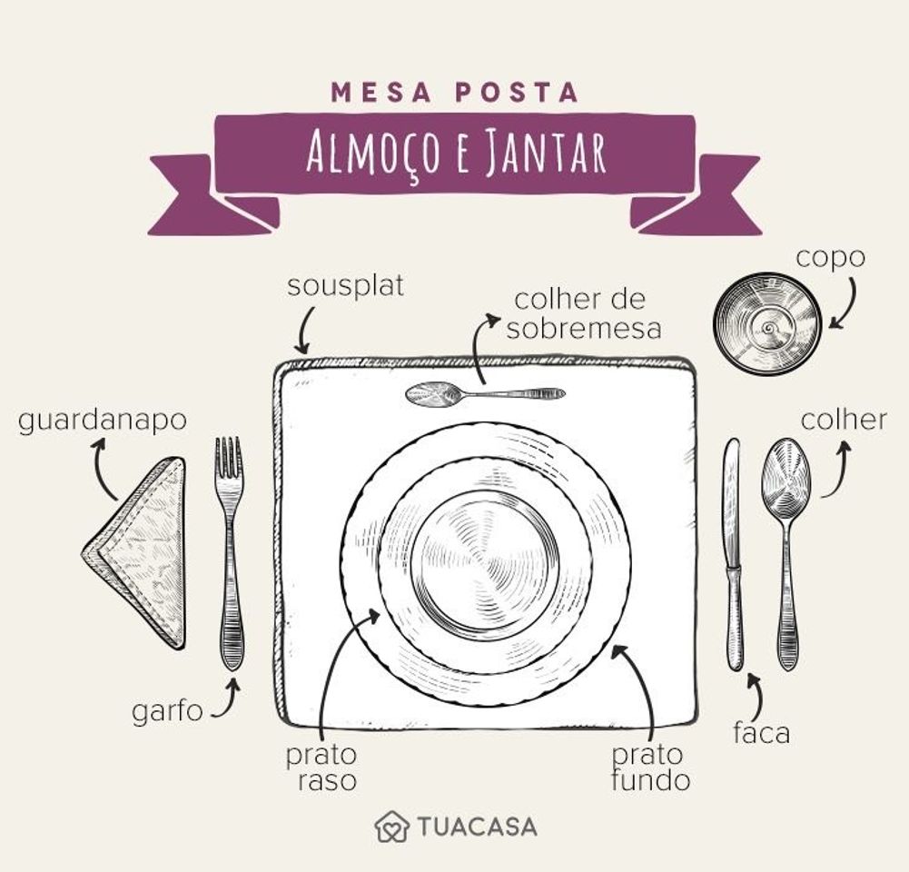 Fashion Como montar mesa para almoço ou jantar