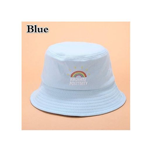 Bucket Hats Unisex Plegable Bordado Sombrero Cubo Sombrero Sombrero de Cubo Bordado