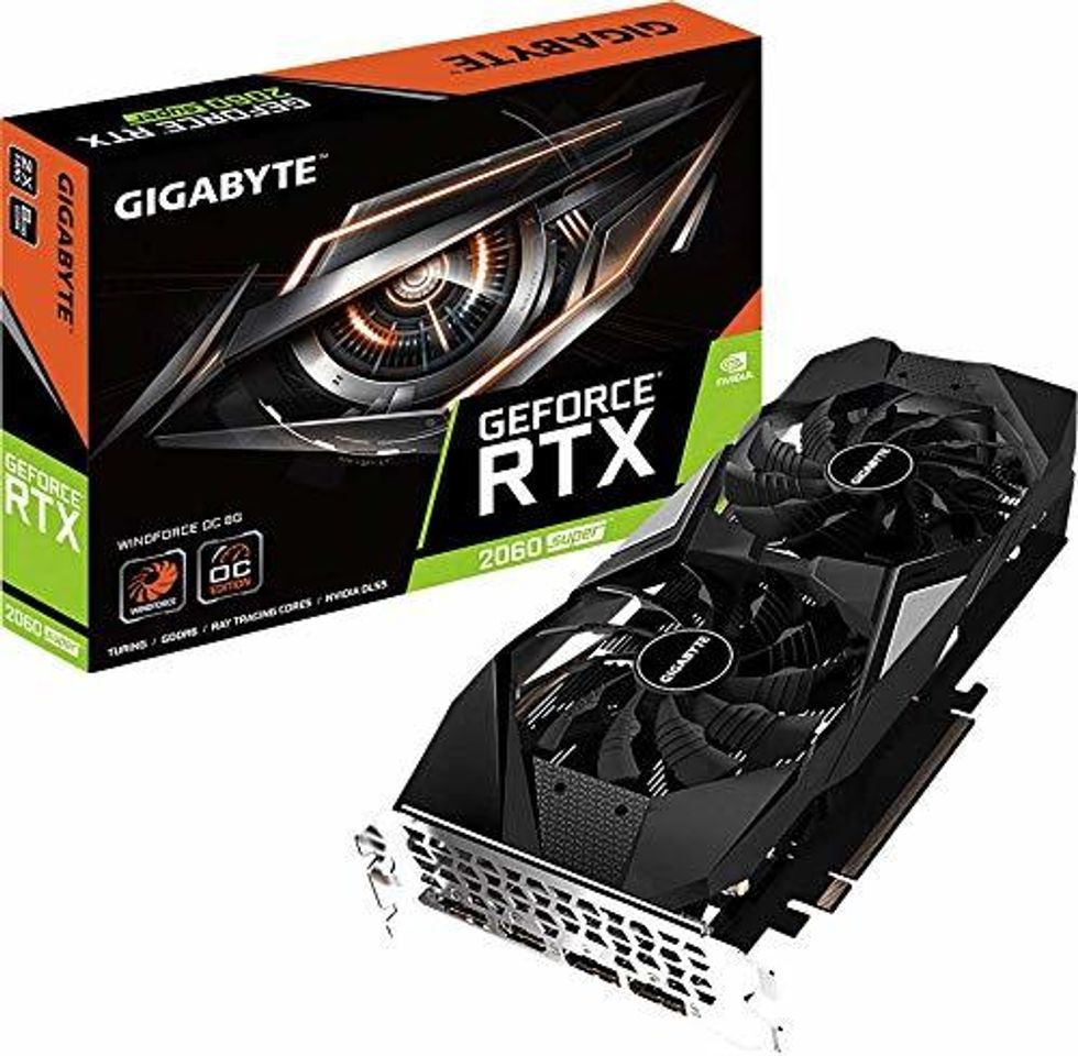 Social Gigabyte Nvidia RTX2060 Super Windforce OC 8G Fan GDDR6 DP/HDMI PCI Express