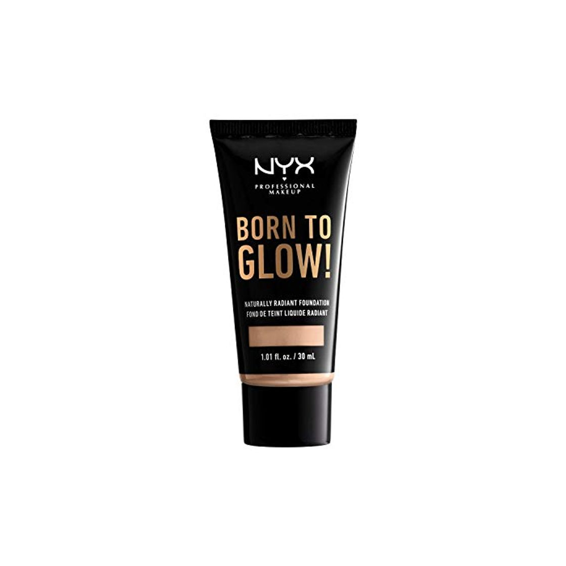 Producto NYX Professional Makeup Base de Maquillaje Born to Glow Radiant Foundation, Acabado