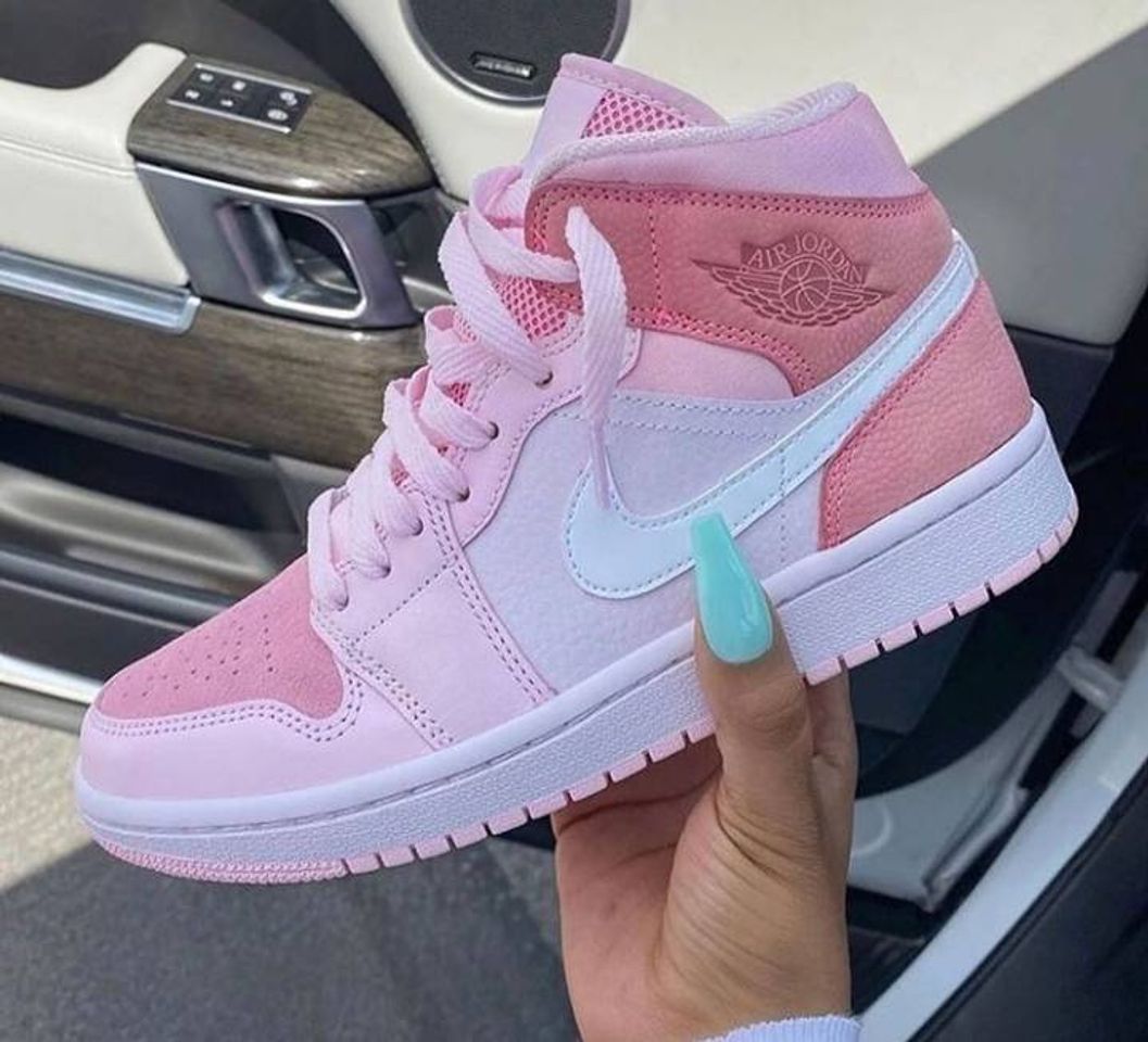 Fashion NIKE AIR JORDAN 1 MID DIGITAL PINK