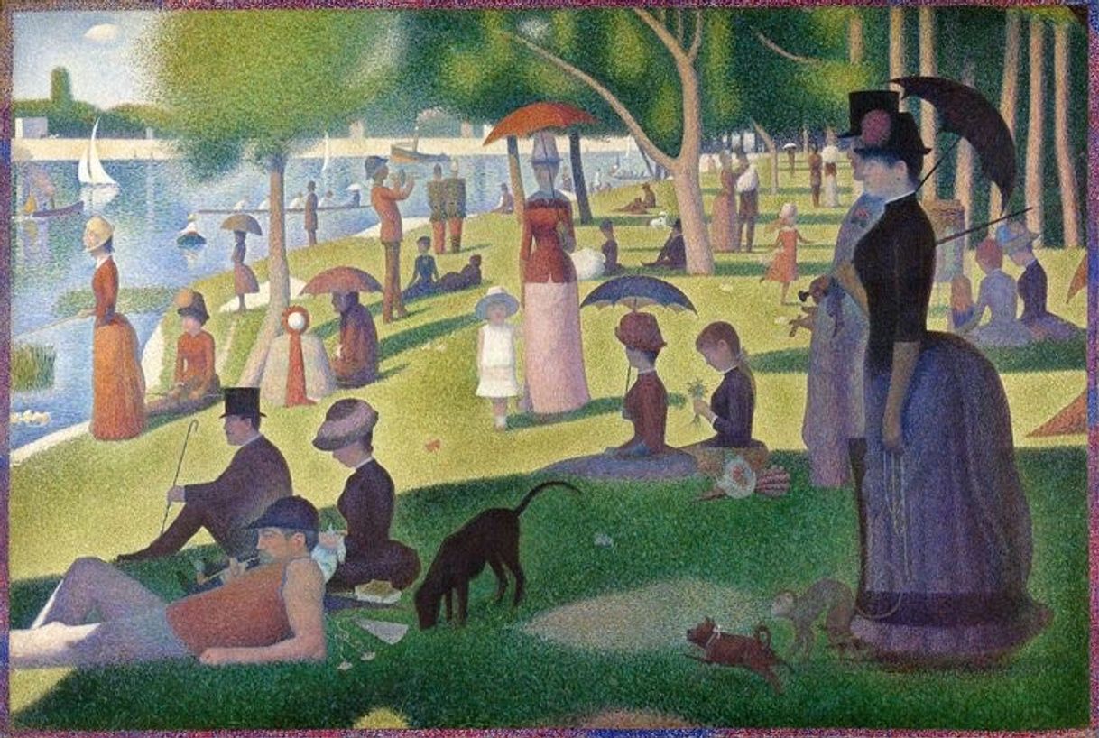 Moda Uma Tarde de Domingo na Ilha de Grande Jatte