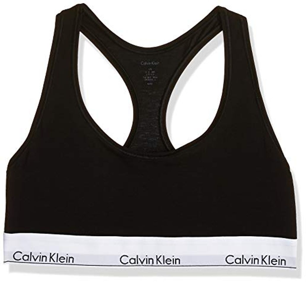 Product Calvin Klein 0000F3785E, Sujetador Deportivo para Mujer, Negro