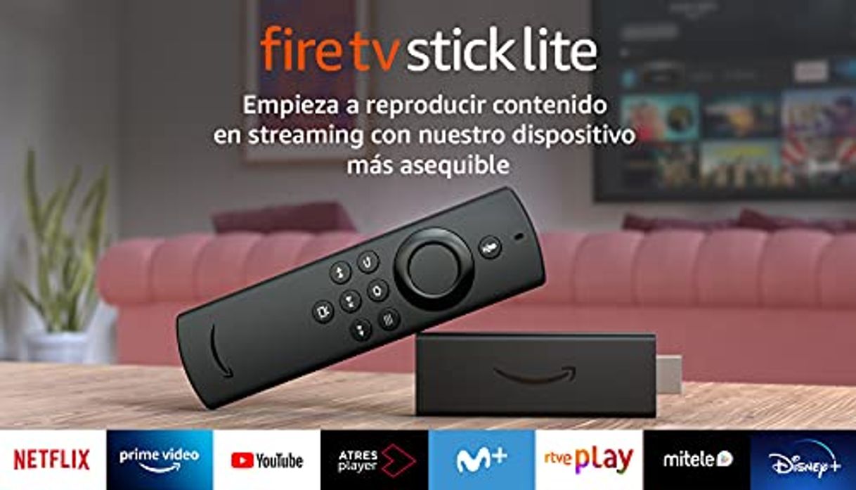 Producto Presentamos el Fire TV Stick Lite con mando por voz Alexa