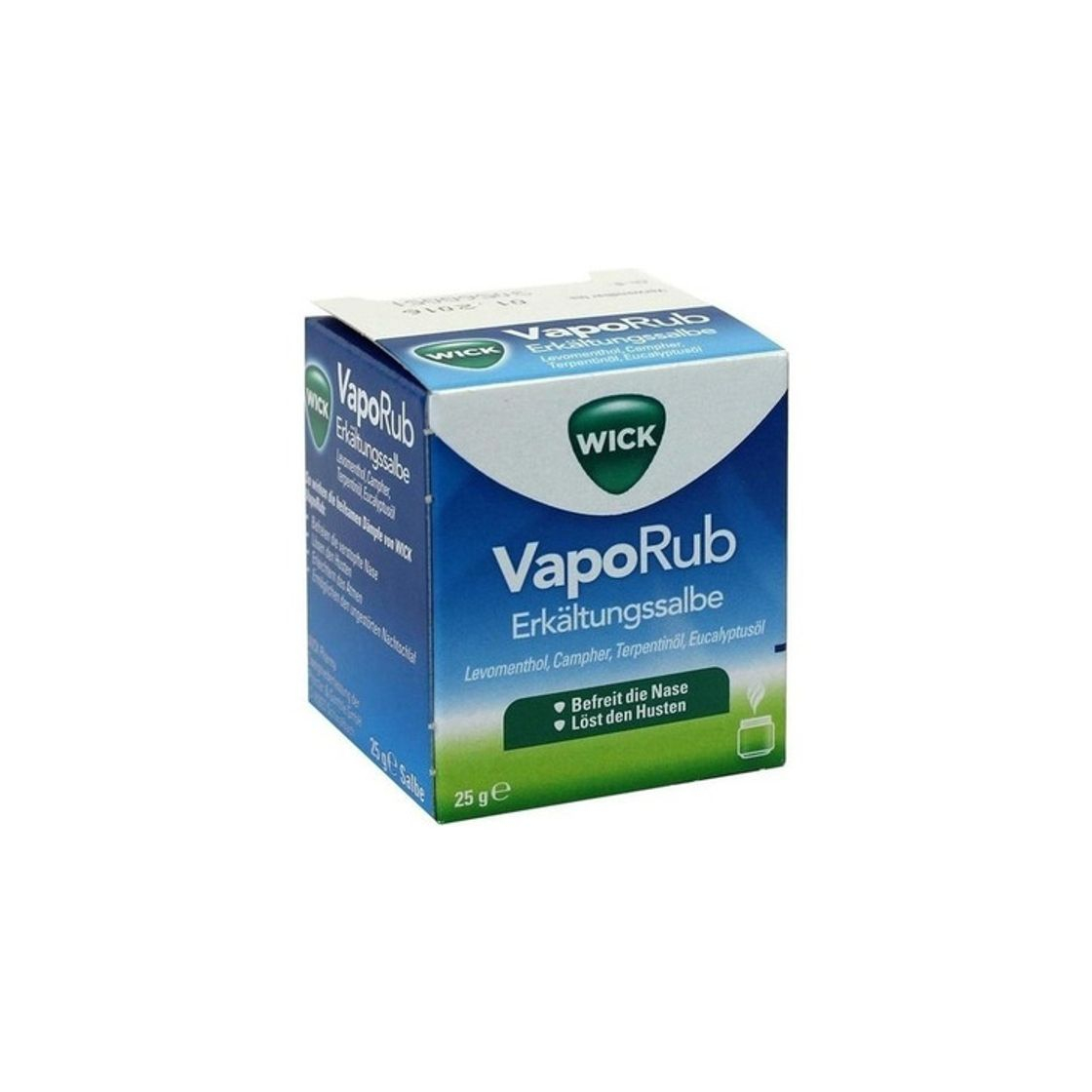 Beauty Wick VapoRub - Pomada contra el resfriado, 25 g