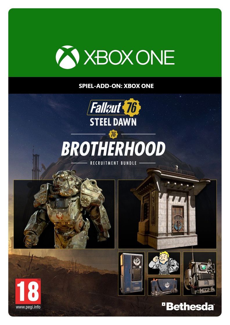 Videogames Fallout 76: Brotherhood Recruitment Bundle