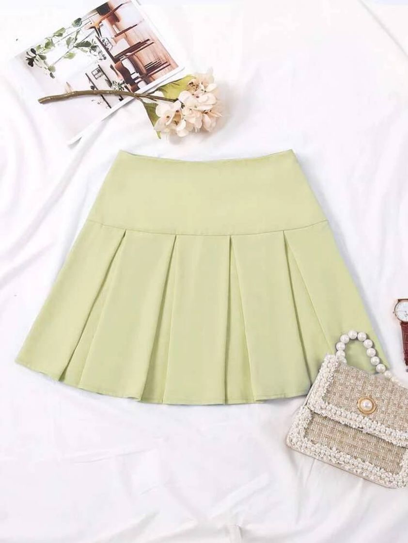 Moda Falda plisada pastel<3 