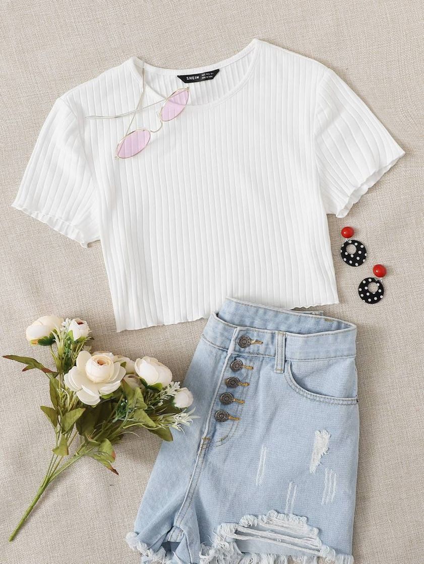 Moda Cropped simples