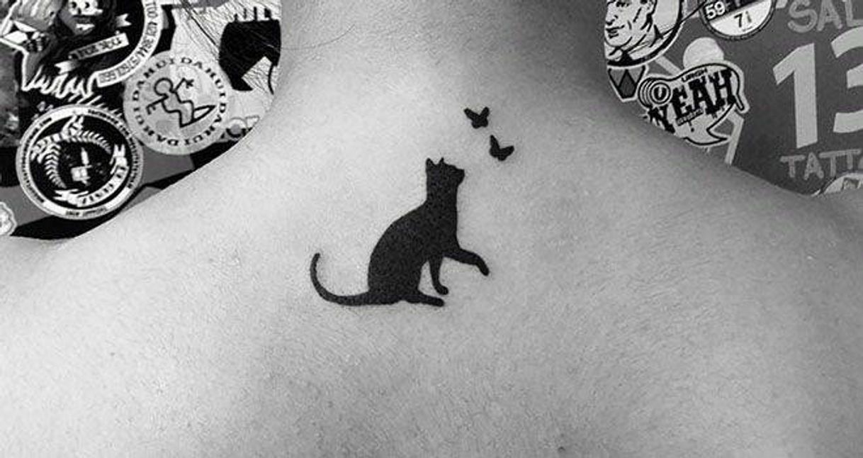 Fashion Tatoo cat