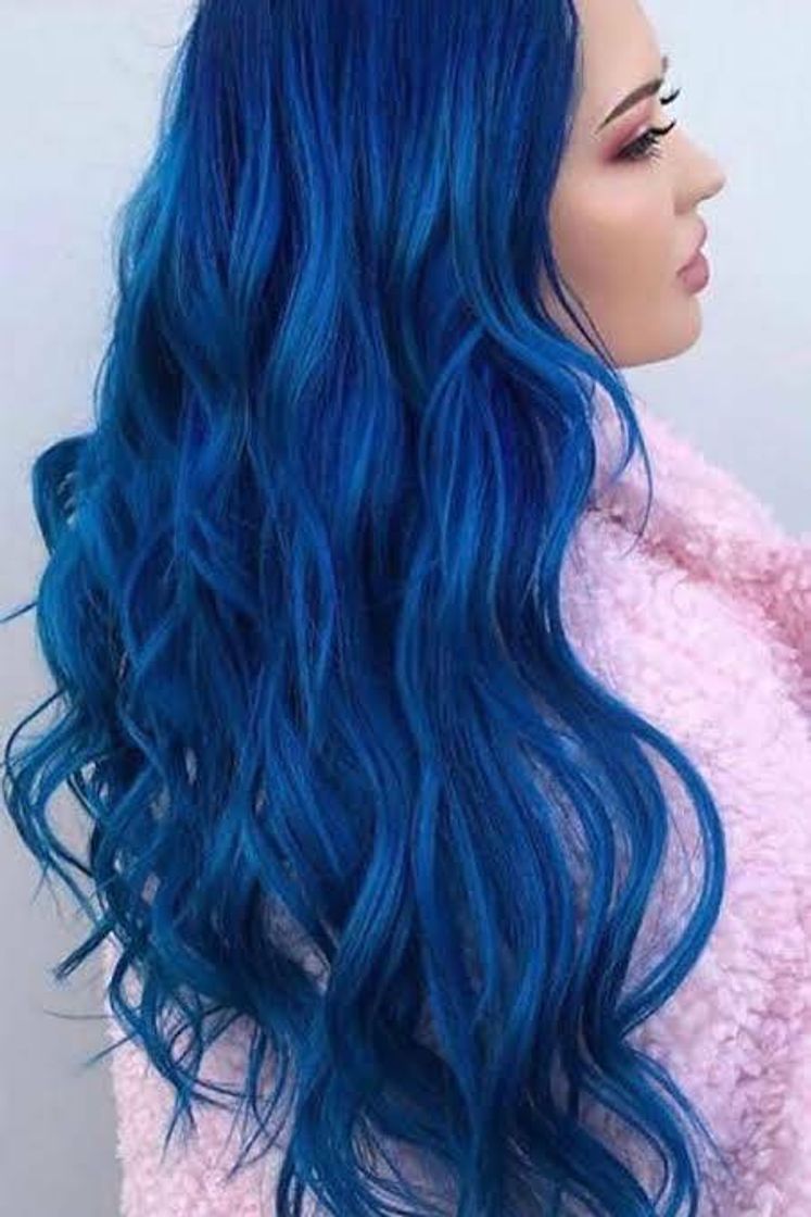 Moda Cabelo azul 