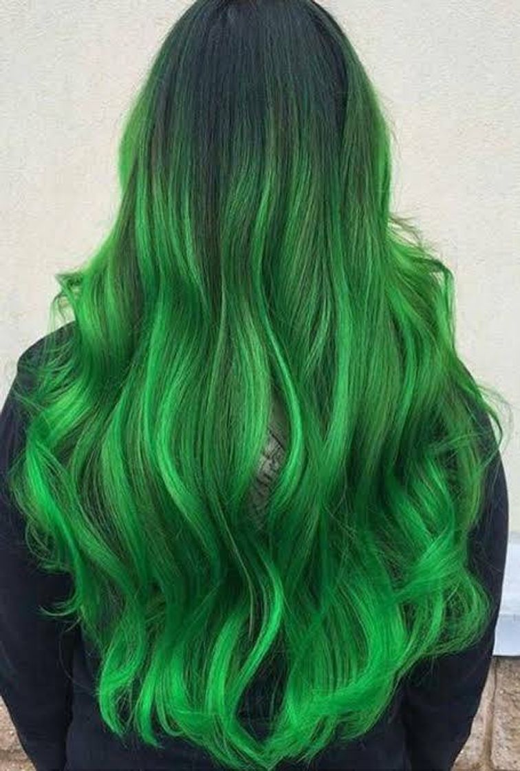 Moda Cabelo verde