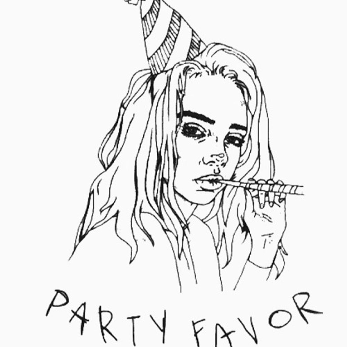 Music Billie Eilish - party favor