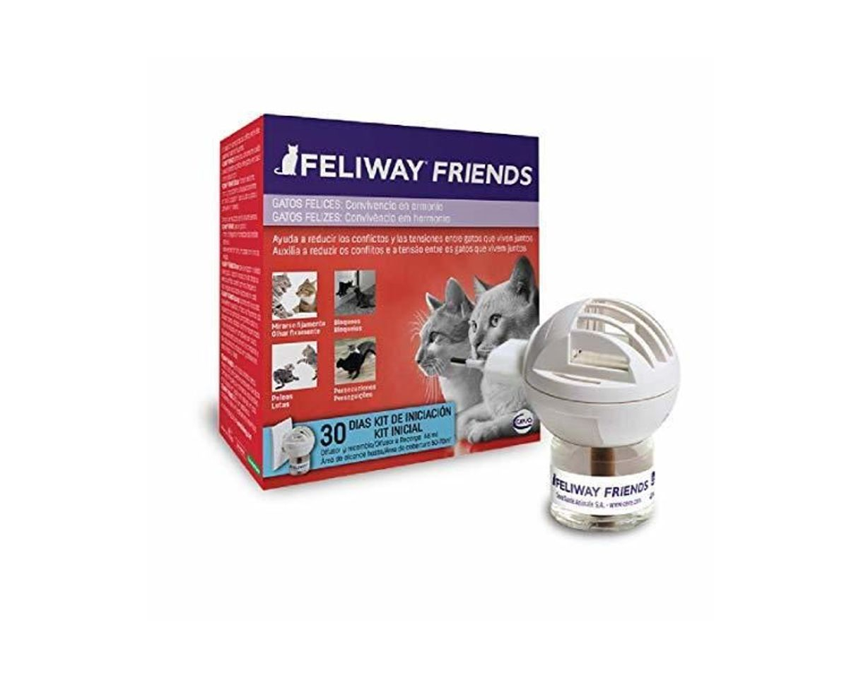 Productos FELIWAY Friends - Anticonflictos para gatos - Peleas, Persecuciones, Bufidos, Bloqueos -