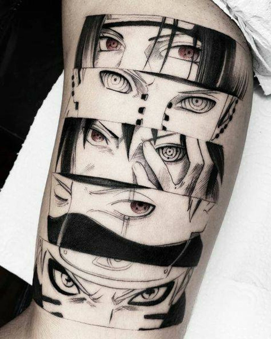 Fashion Tatuagem Naruto