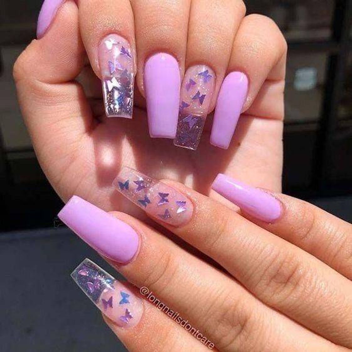Social Nails Butterfly 💜🦋