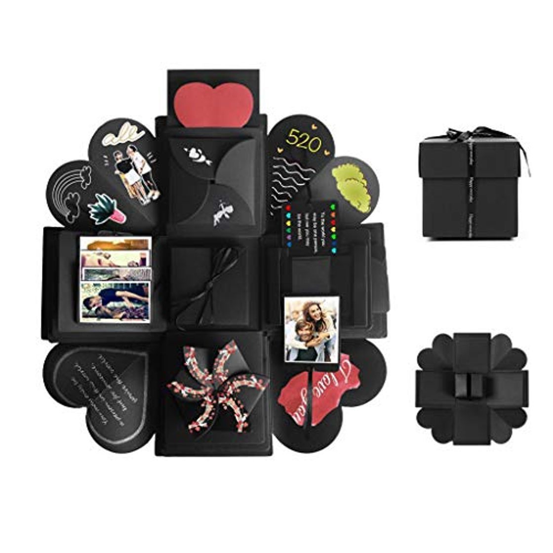 Social Tumao Caja de Regalo Creative Explosion Love Memory DIY Álbum de Fotos
