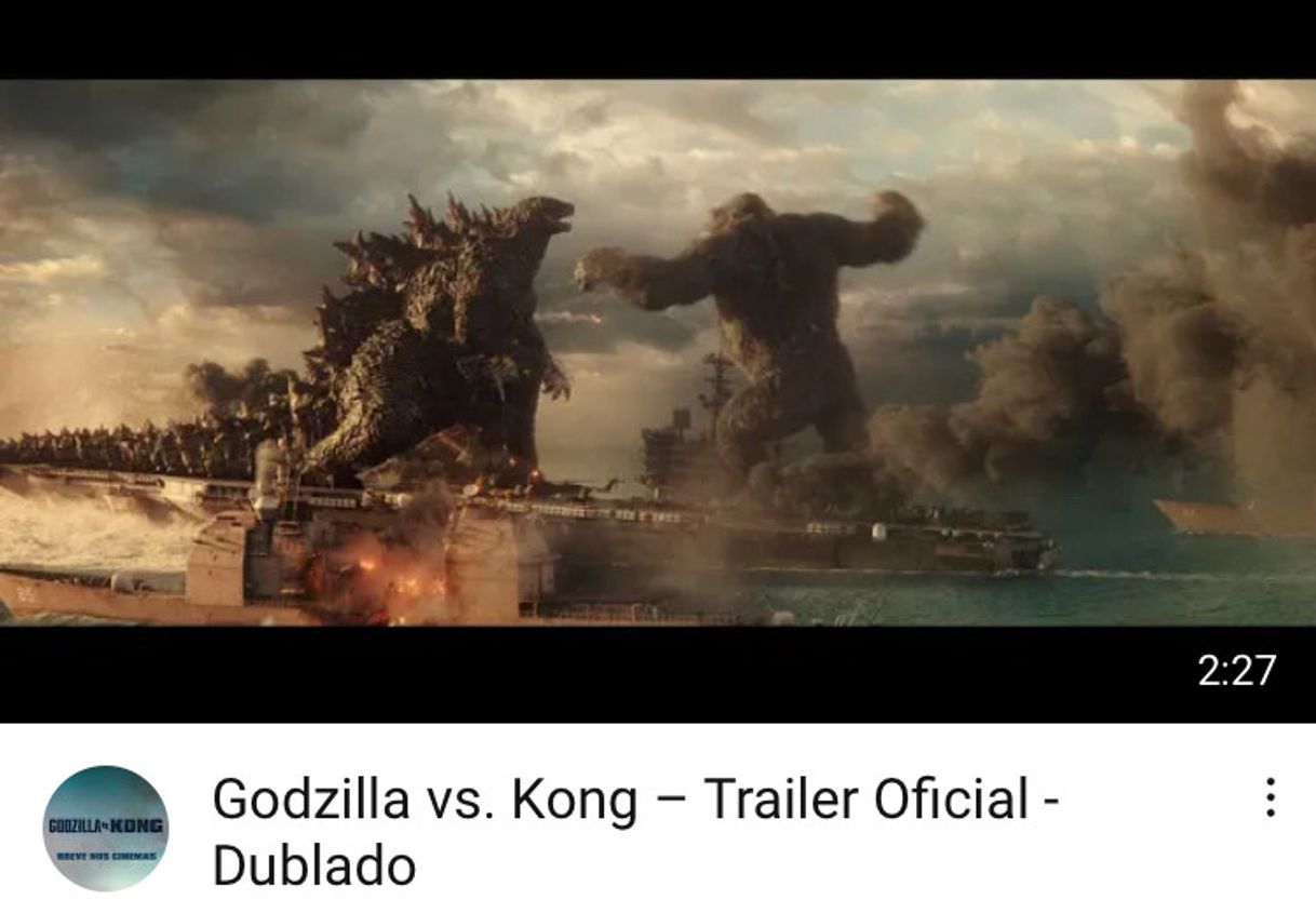 Fashion Trailer kong vs zilla