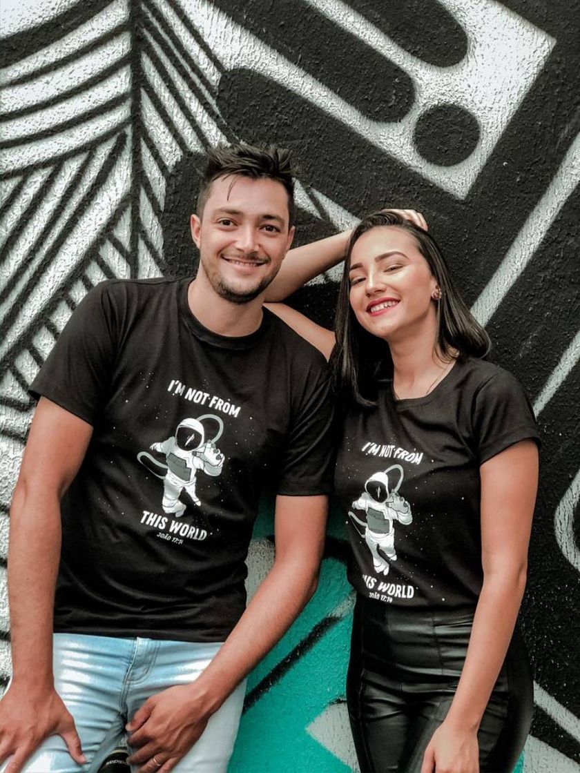 Fashion Camisetas evangelísticas do A