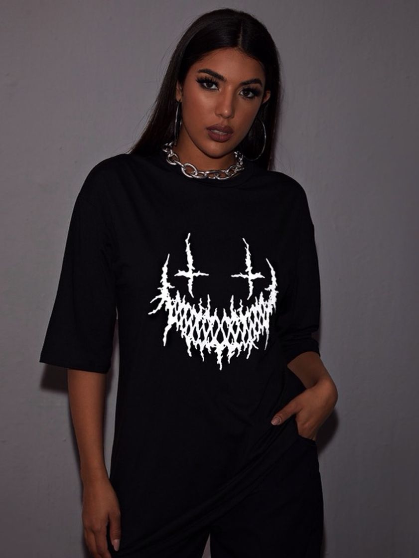 Fashion Camiseta Halloween 