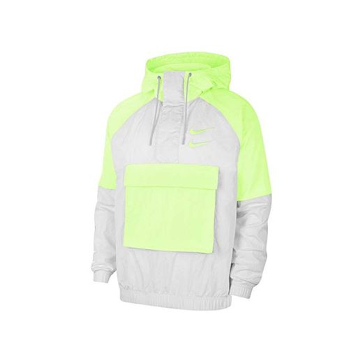 NIKE M NSW Swoosh Jkt Wvn, Chaqueta Deportiva para Hombre, Barely Volt