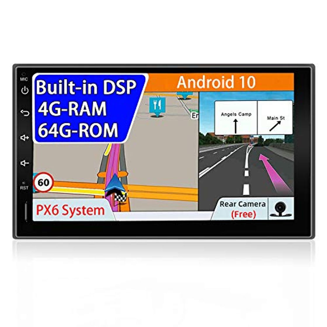 Electrónica JOYX PX6 Android 10 Autoradio Estereo -【Built-in DSP】- 【4G