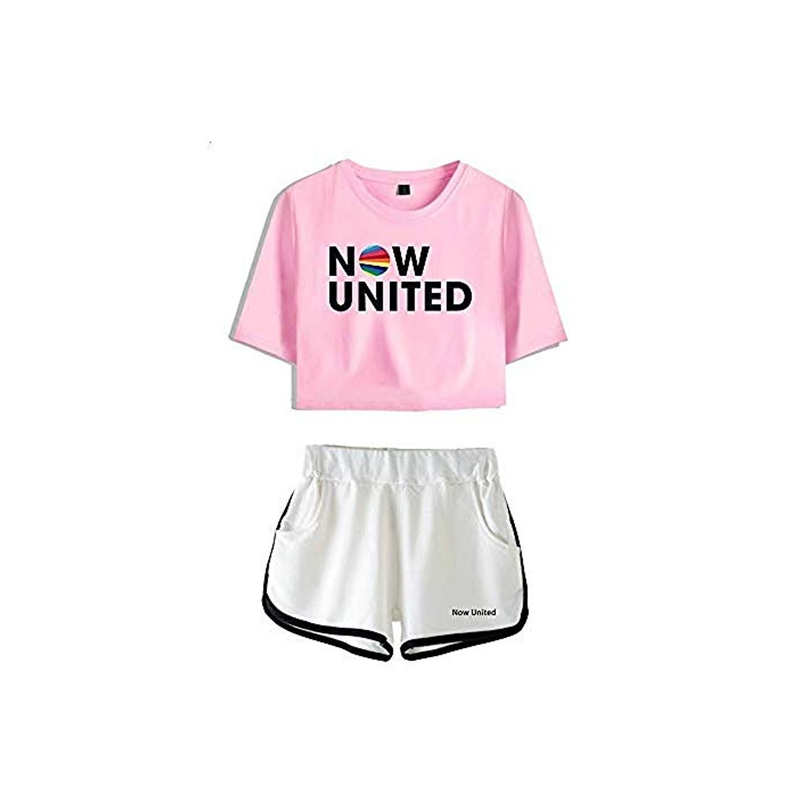 Fashion Now United Better Print Suit - Juego de pantalones cortos de dos