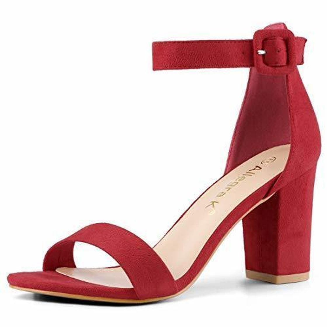 Social Allegra K Sandalias De Tacón Alto para Mujer Zapatilla con Punta Abierta