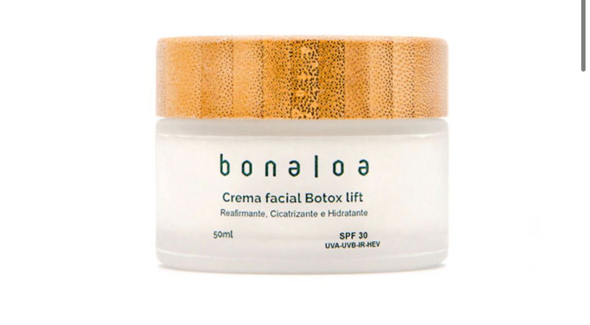 Moda Crema Cicatrizante y Reafirmante Botox Lift Natura - Bonaloa ...