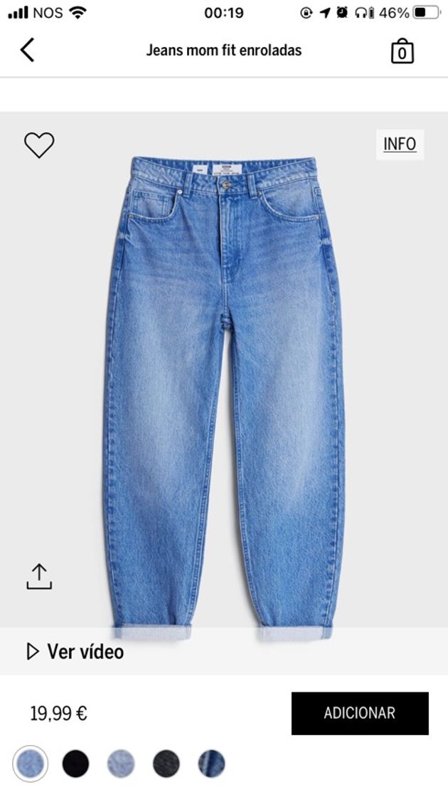 Social Jeans mom fit azuis claras