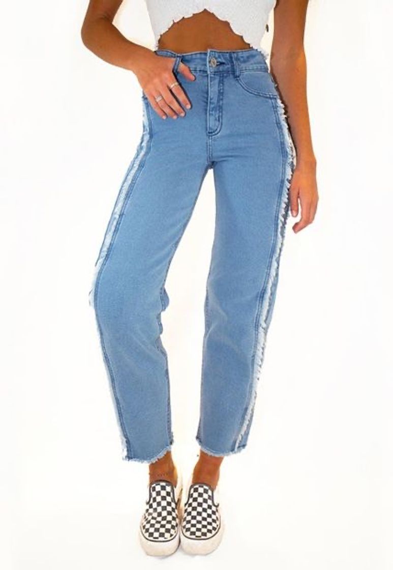 Moda Jeans Frayed Light Blue Raindoor 💖