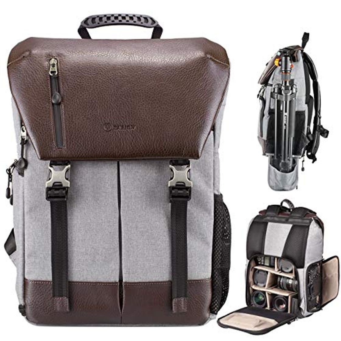 Moda TARION RB-02 Mochila Camara Impermeable Bolsa Mochila Fotografia para Cámara Trípode Ordenador