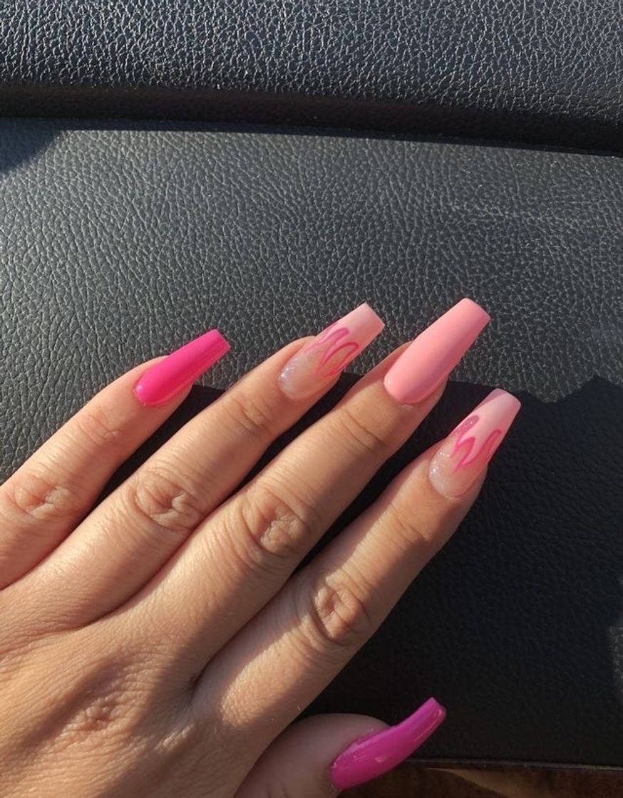 Fashion Pink nails