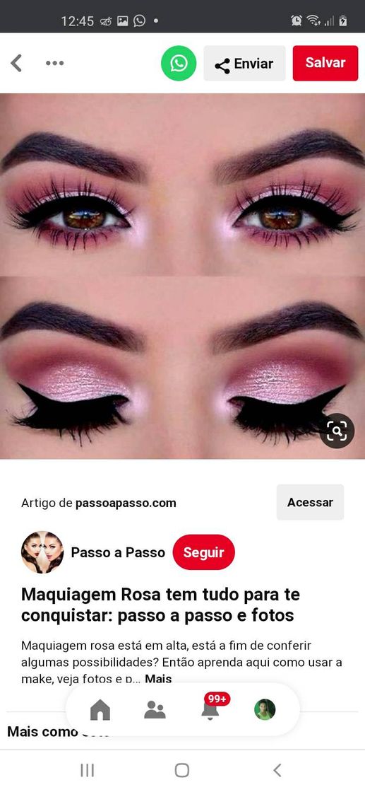 Moda Make rosa