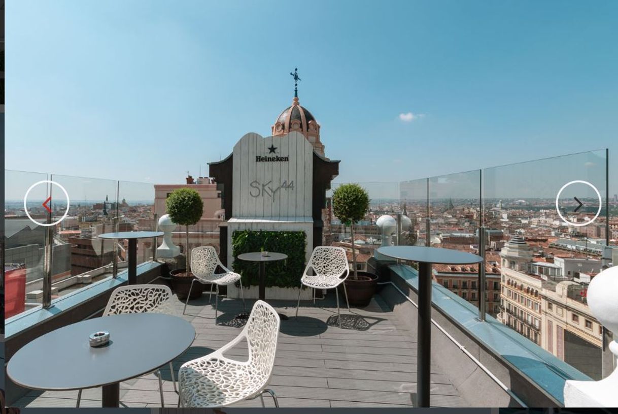 Place Sky 44 Madrid | Terraza - Bar