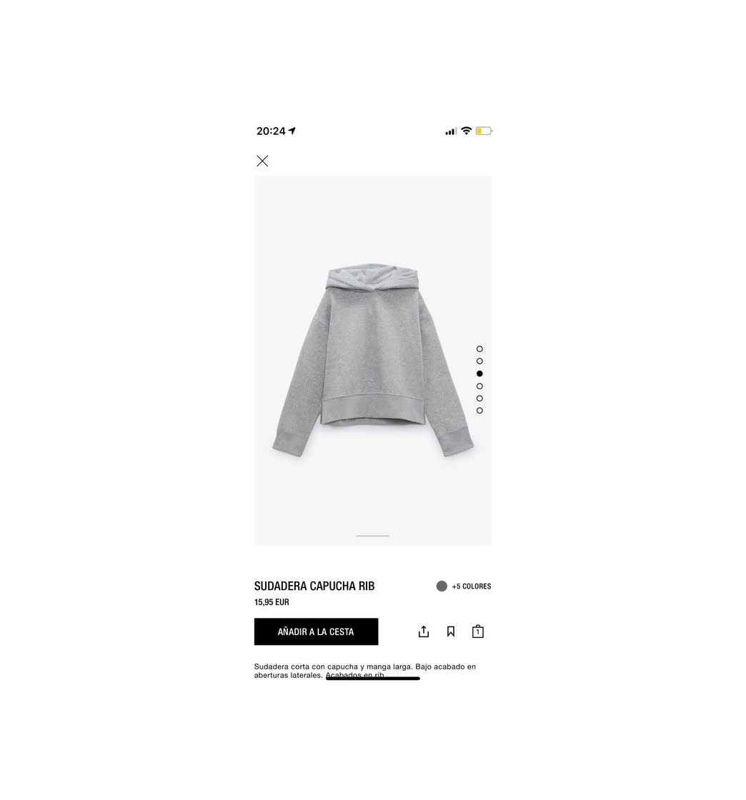Sudadera capucha RIB