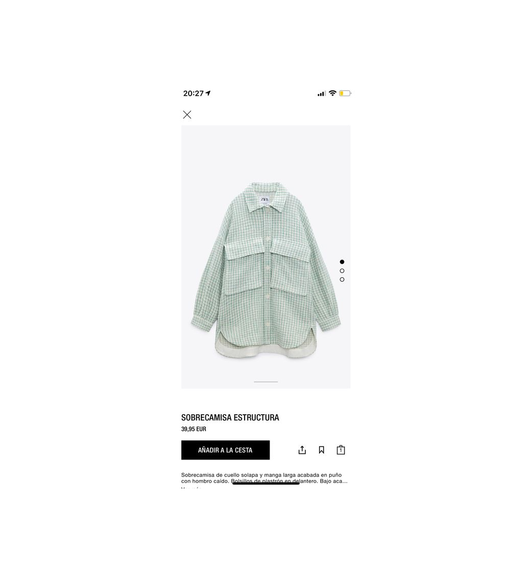 Sobrecamisa estructura 