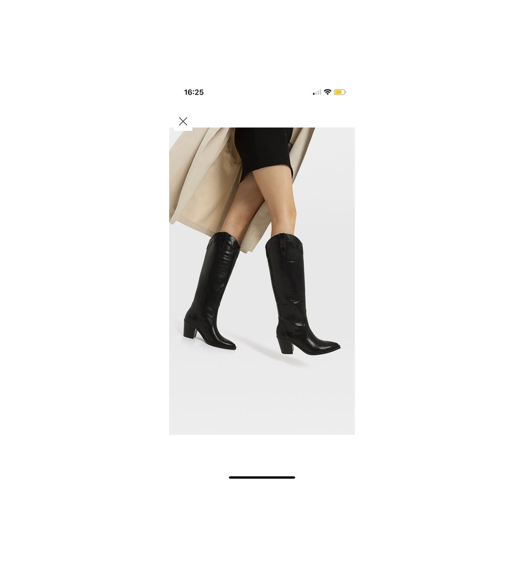 Botas cowboy negras 