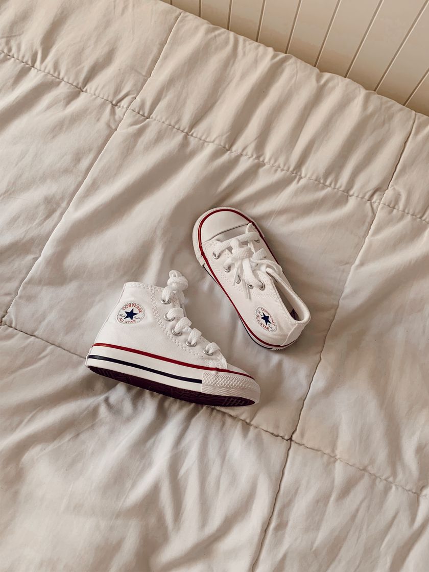 Moda MINI CONVERSES BLANCAS