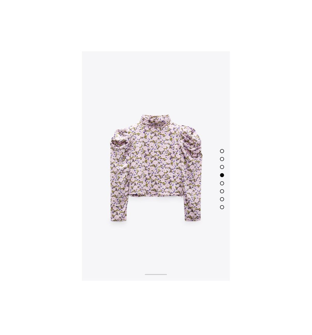 Fashion BLUSA FLORAL ABULLONADA